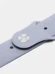 Серый меланж силиконовый ремешок для Apple Watch 42/44