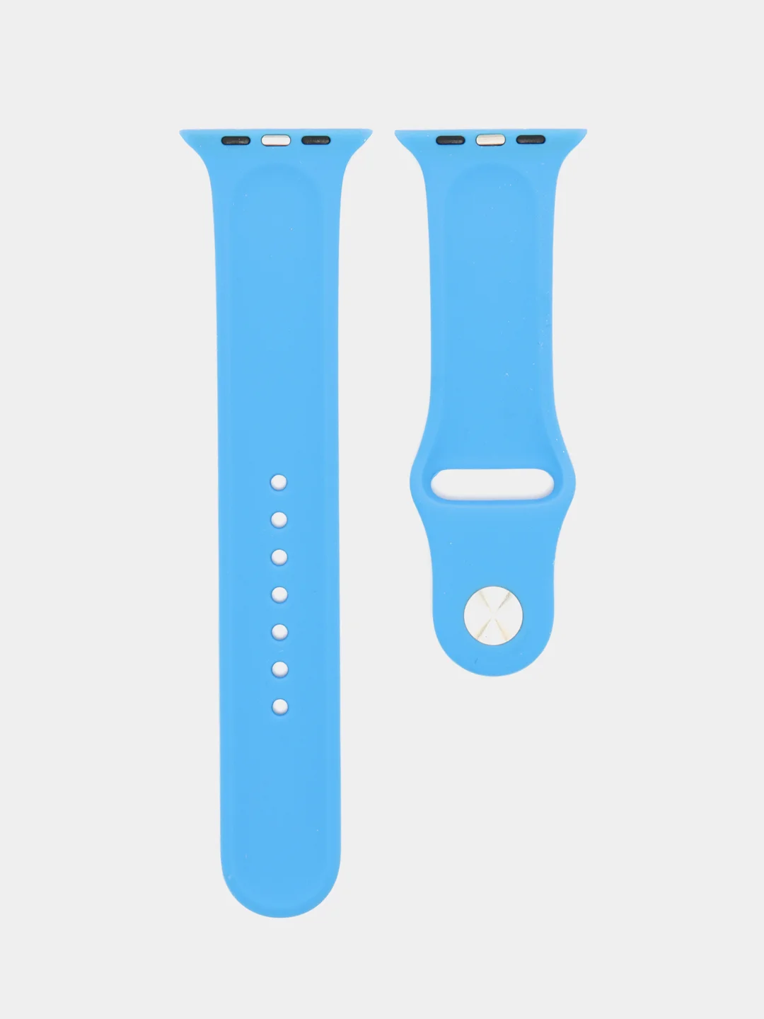 Лазурный силиконовый ремешок для Apple Watch 42/44