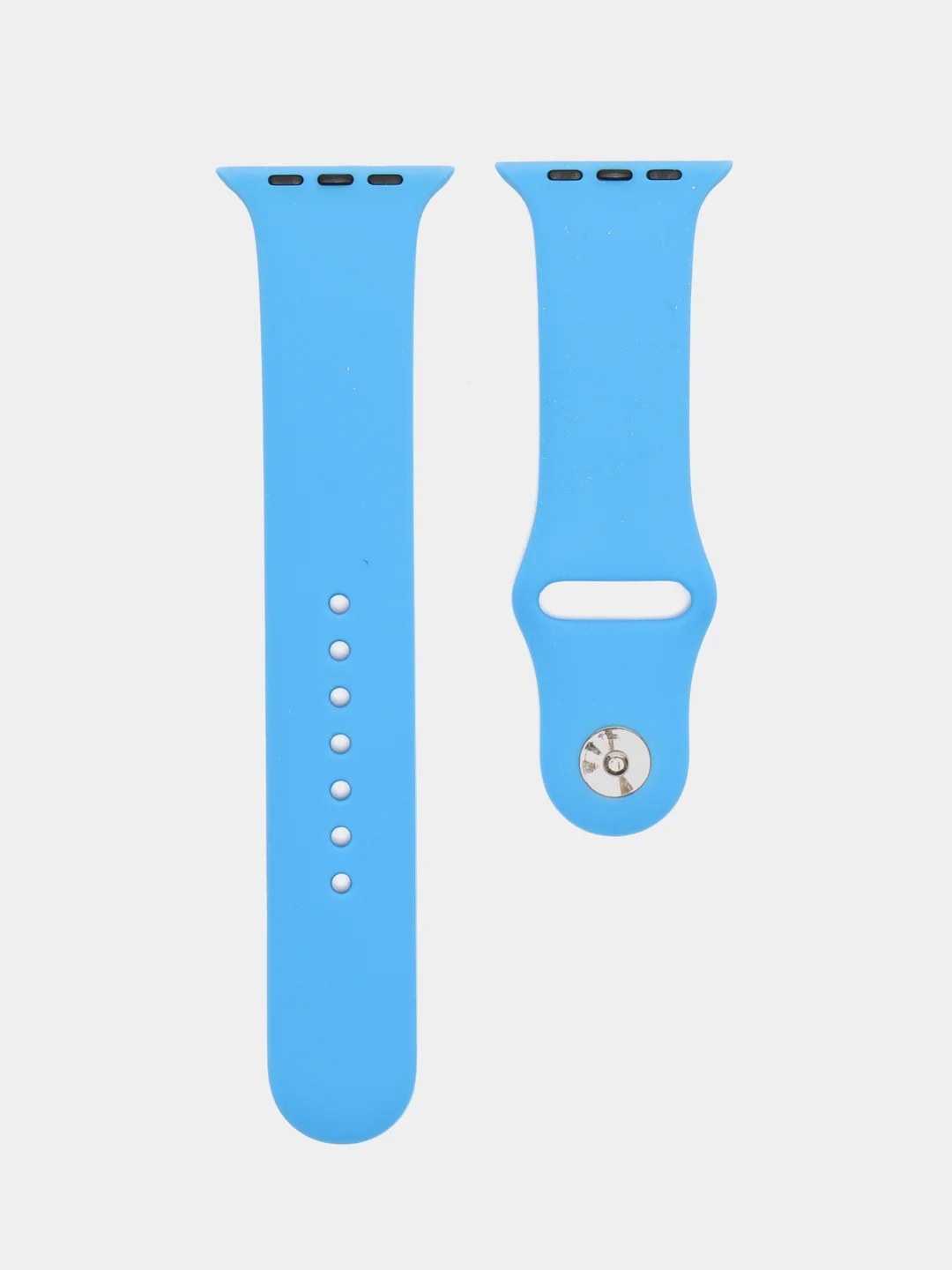 Лазурный силиконовый ремешок для Apple Watch 42/44