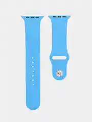 Лазурный силиконовый ремешок для Apple Watch 42/44
