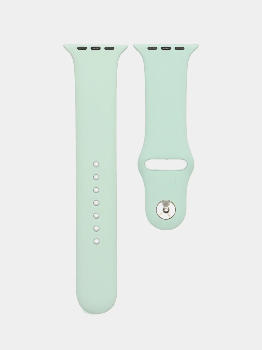 Мятный силиконовый ремешок для Apple Watch 42/44
