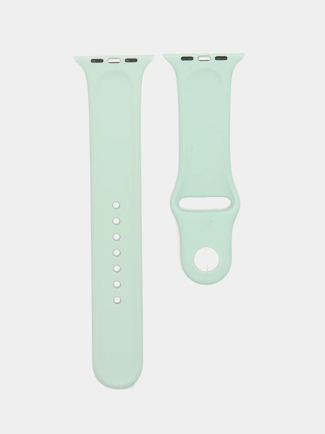 Мятный силиконовый ремешок для Apple Watch 42/44