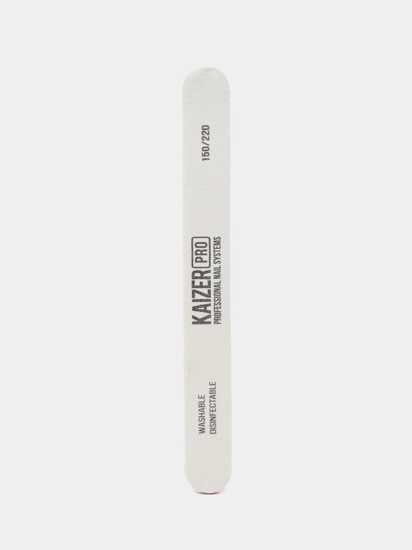 Пилка для ногтей KAIZER PRO, на пластиковой основе, 150 / 220, 180 / 240