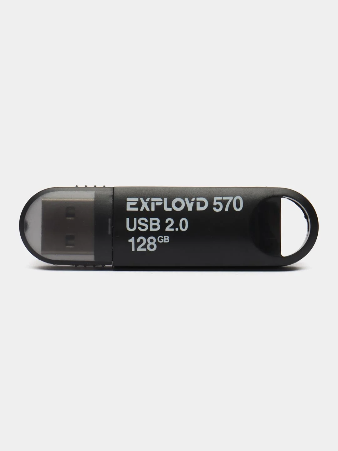 Черный флешка Exployd 570 128GB USB 2.0, флеш карта, карта памяти