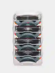 Лезвия для бритвы, совместимы с Fusion 5, сменные кассеты мужские для бритья, 4 штуки