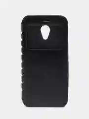 Черный чехол-книжка для Meizu M3 Mini, с подставкой