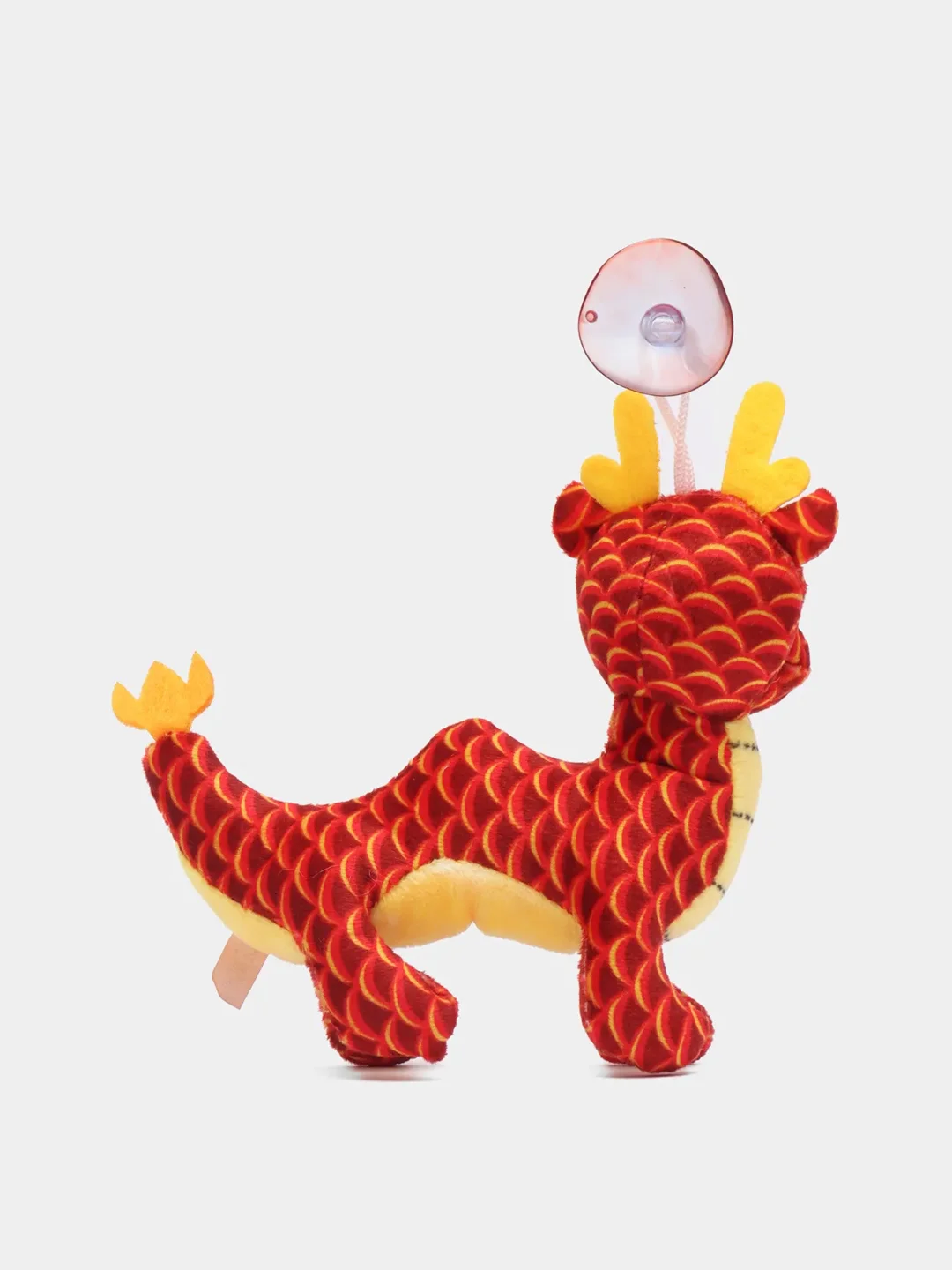 Красный мягкая игрушка Дракон , 15 см