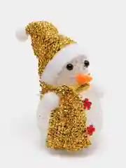 Желтый снеговик светящийся