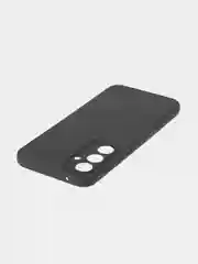 Черный чехол для Samsung Galaxy S23/ S23 FE/ S23+/ S23 Ultra BROSCORP силиконовый с защитой камер