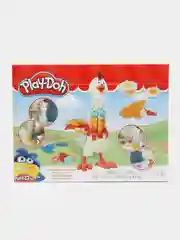 Детский набор для лепки: пластилин Play-Doh, игрушка "Курочка"