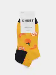Горчичный носки женские DMDBS, с принтом