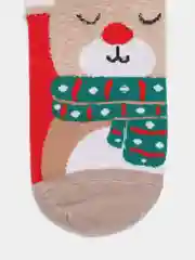 Новогодние носки, женские носки, носки новогодние, хлопок, подарочные носки, Новый Год