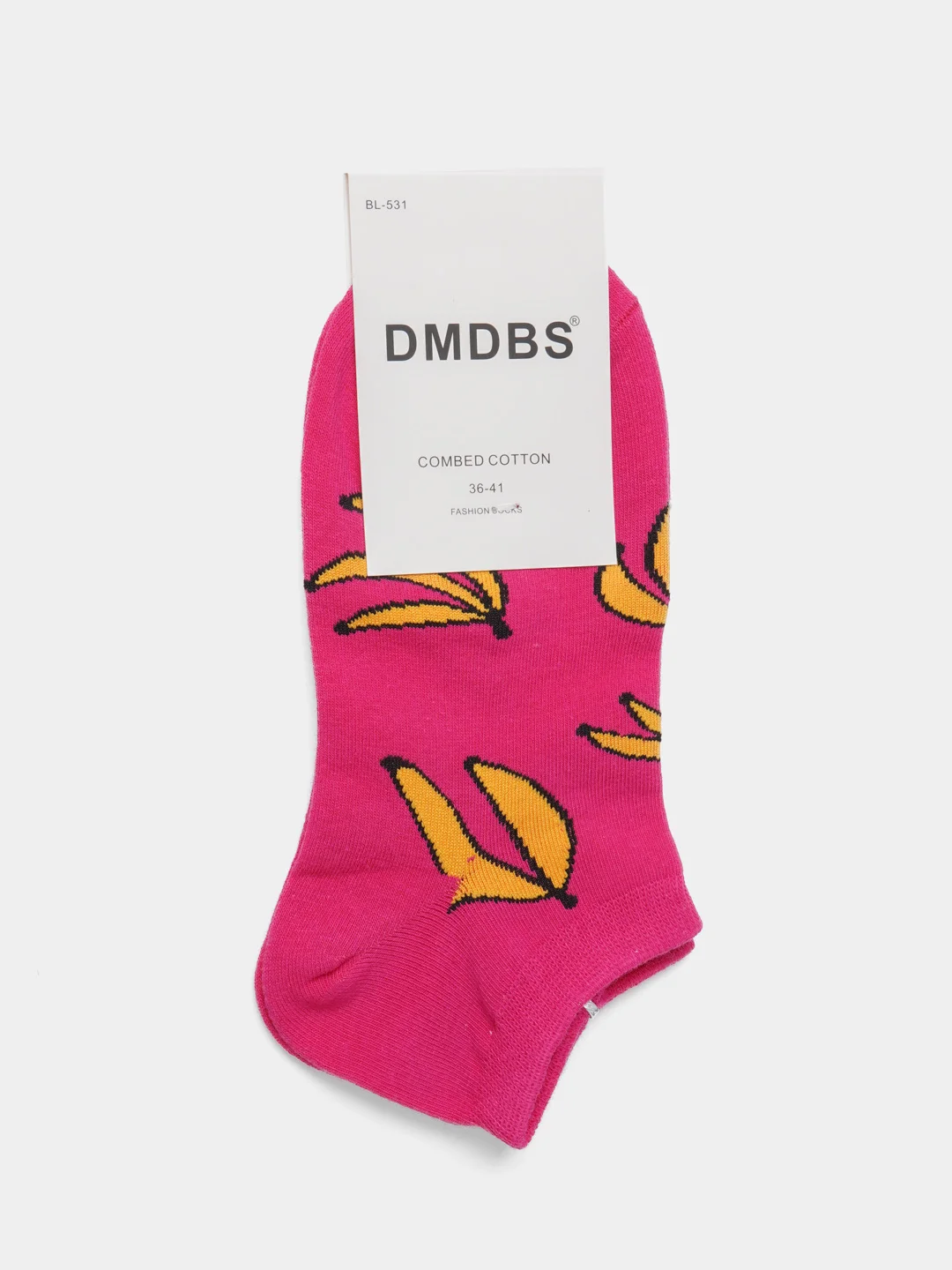 Фуксия носки женские DMDBS, с принтом