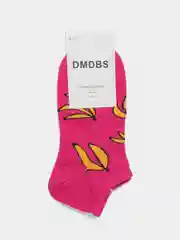 Фуксия носки женские DMDBS, с принтом