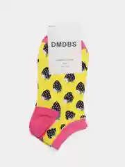 Горчичный носки женские DMDBS, с принтом