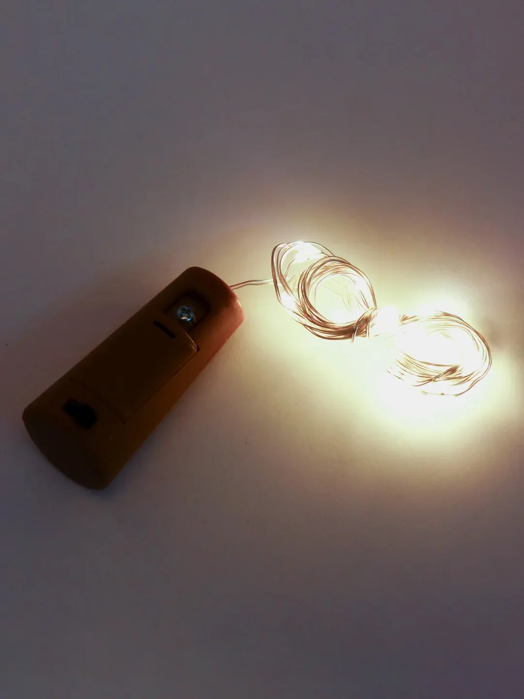 Лимонный гирлянда "Пробка", 20 LED, 2 м