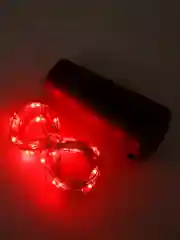 Красный гирлянда "Пробка", 20 LED, 2 м