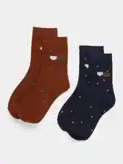 Белый носки женские, 5 пар