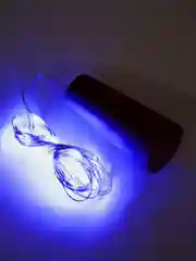 Синий гирлянда "Пробка", 20 LED, 2 м