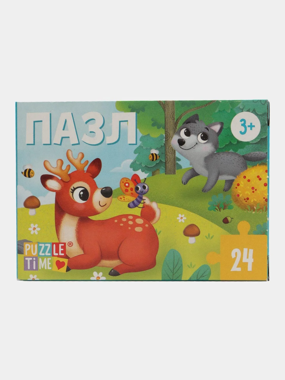 Синий пазл, 24 элемента