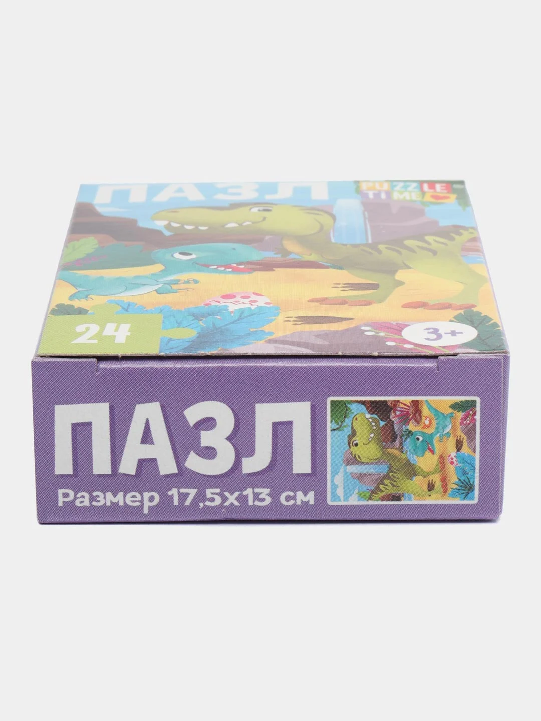 Фиолетовый пазл, 24 элемента