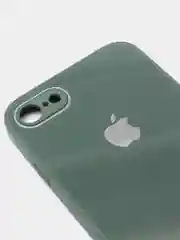 Тёмно-зелёный чехол для iPhone 11, 12, 13, 12 Pro Max, 12 Pro, силиконовый, со стеклянной панелью