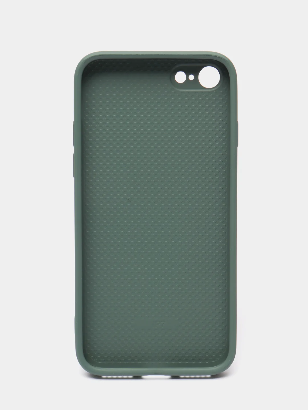Тёмно-зелёный чехол для iPhone 11, 12, 13, 12 Pro Max, 12 Pro, силиконовый, со стеклянной панелью
