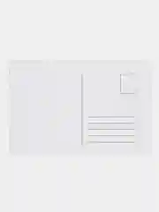 Фиолетовый набор открыток в крафтовом конверте, 10*15 см, на новый год, день рождения