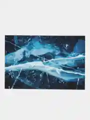 Синий набор открыток в крафтовом конверте, 10*15 см, на новый год, день рождения
