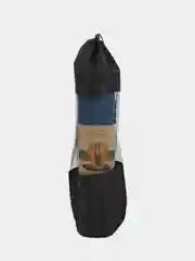 Голубой коврик для фитнеса, нескользящий, 2 слоя