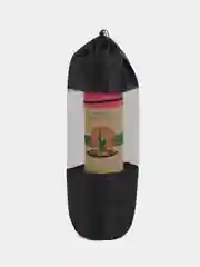 Розовый коврик для фитнеса, нескользящий, 2 слоя