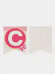 Розовый гирлянда "Спасибо за сына"