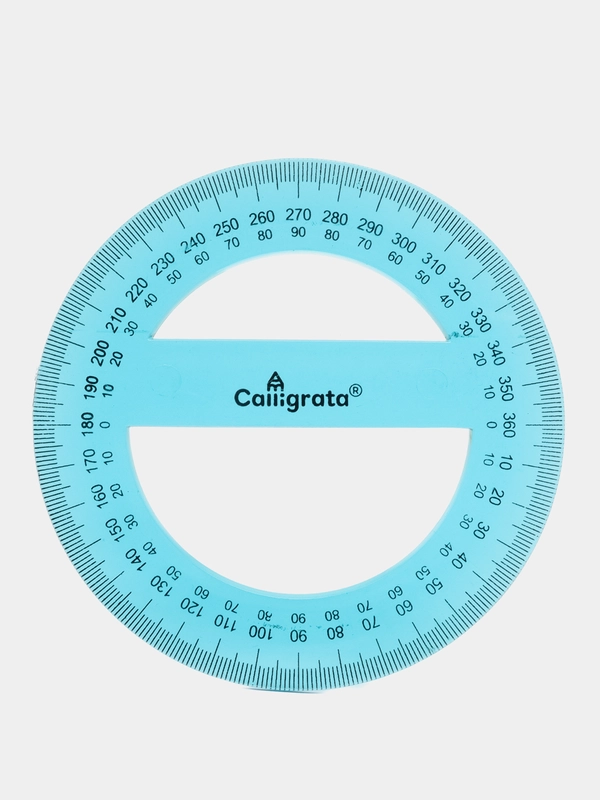 Транспортир 10 см, 360
