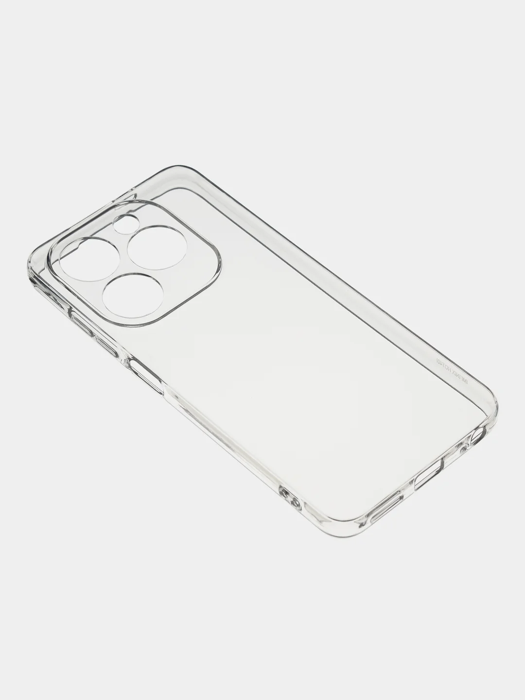 Чехол для Tecno Spark 20 / Tecno Spark 20C прозрачный силиконовый