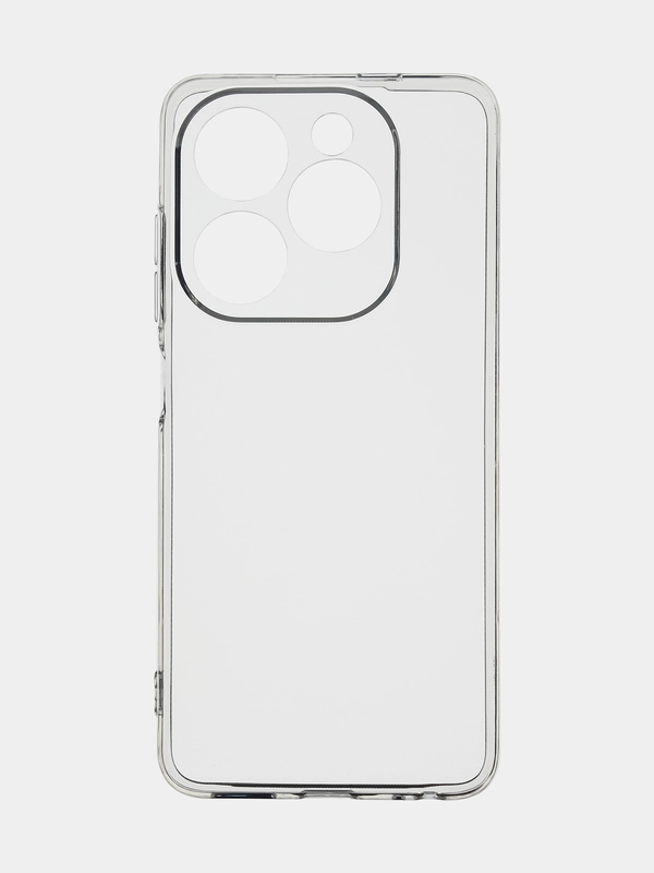 Чехол для Tecno Spark 20 / Tecno Spark 20C прозрачный силиконовый