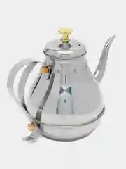 Чайник заварочный "Леранс", 1,1 л, металлическое сито, цвет хромированный