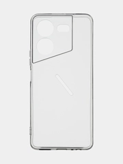 Чехол для Tecno Pova 5 Pro, прозрачный, силиконовый