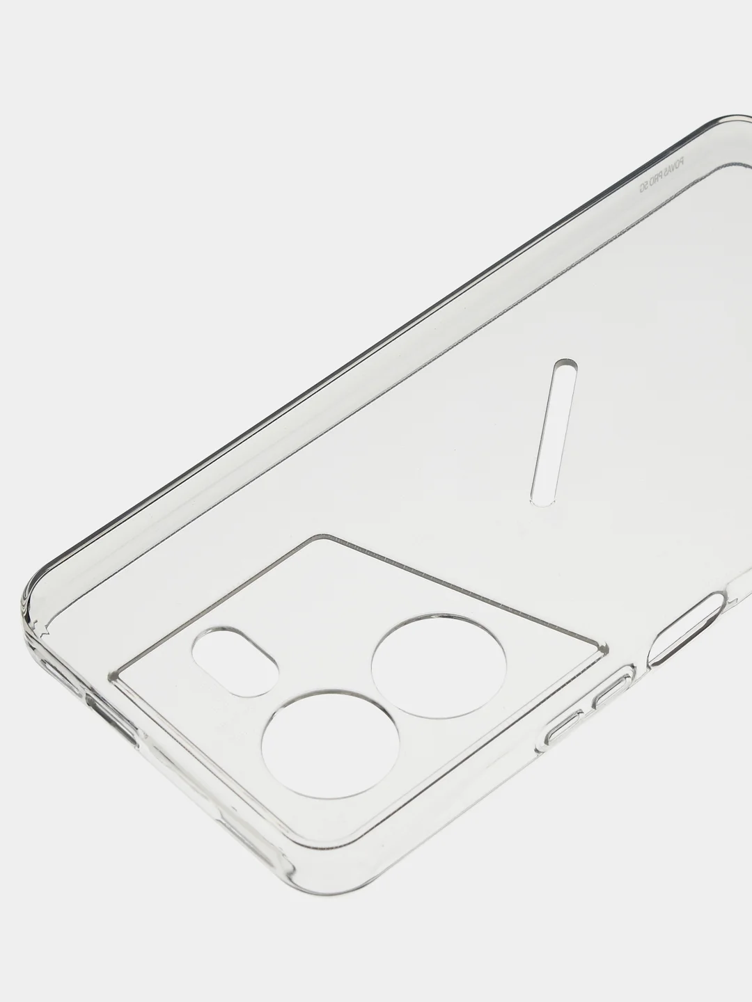 Чехол для Tecno Pova 5 Pro, прозрачный, силиконовый