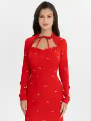 Красный платье женское