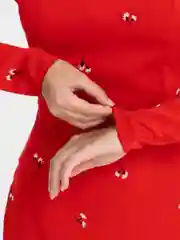 Красный платье женское