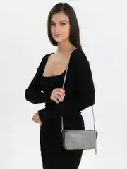 Сумка-клатч женская, вечерняя, со стразами