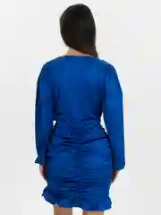 Синий платье шелковое женское