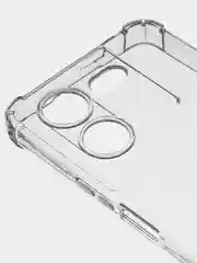 Чехол для Tecno Pova 5 Pro, прозрачный, силиконовый, с усиленными углами