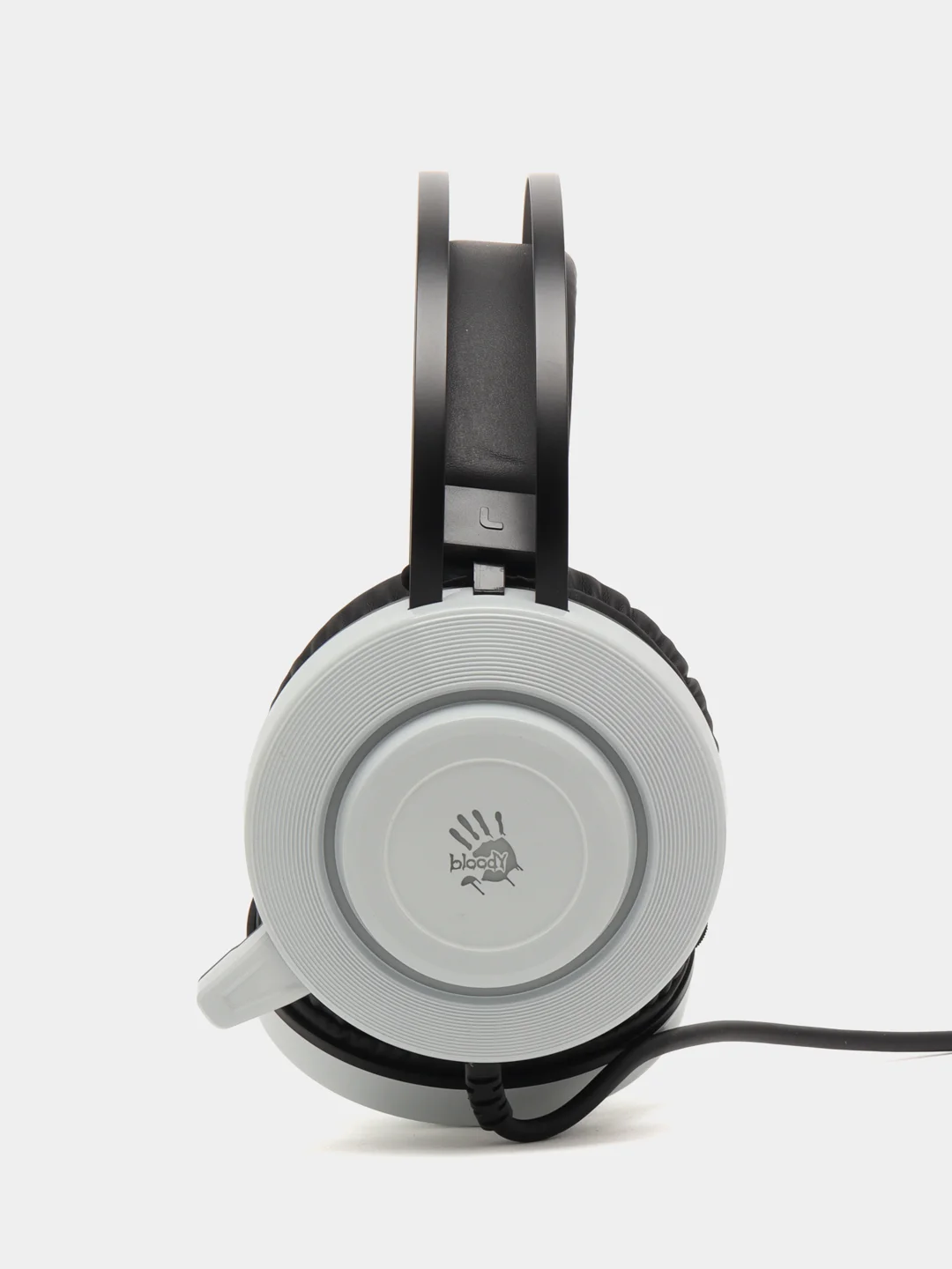 Игровые наушники с микрофоном A4Tech Bloody G521, белый, черный, 2.3 м, мониторные, USB