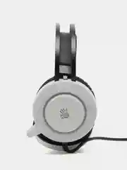 Игровые наушники с микрофоном A4Tech Bloody G521, белый, черный, 2.3 м, мониторные, USB