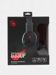 Игровые наушники с микрофоном A4Tech Bloody G330p, черный