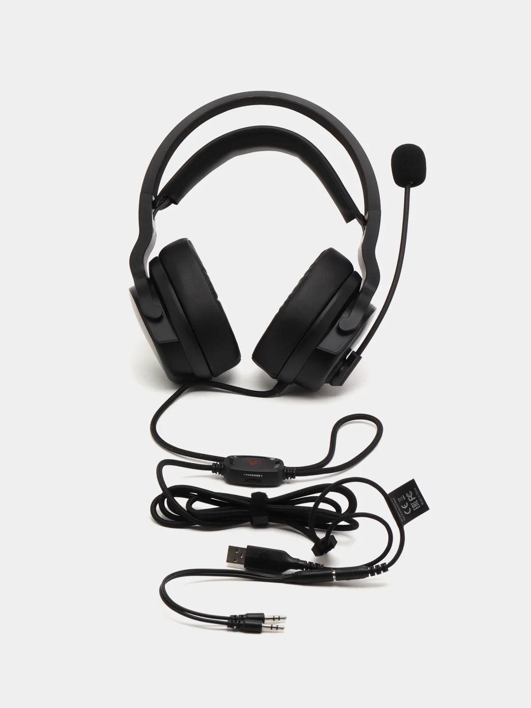 Игровые наушники с микрофоном A4Tech Bloody G330p, черный