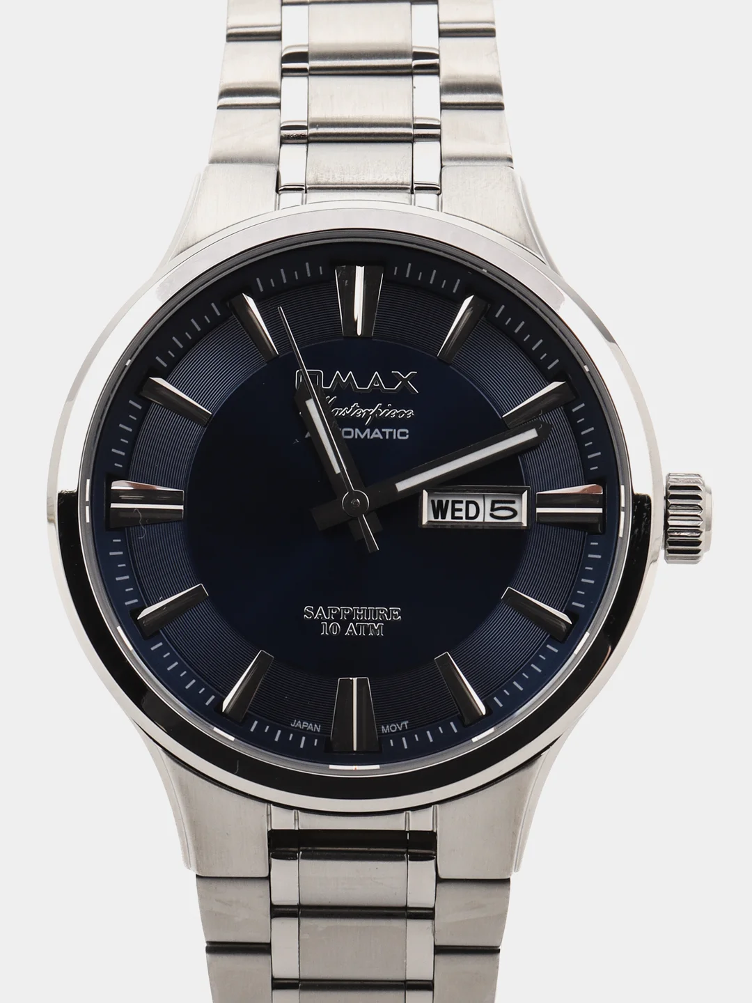 Серый металлик часы наручные механические Omax OSA010