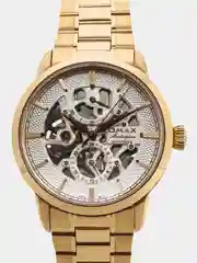 Золотой часы наручные механические Omax OAOR007