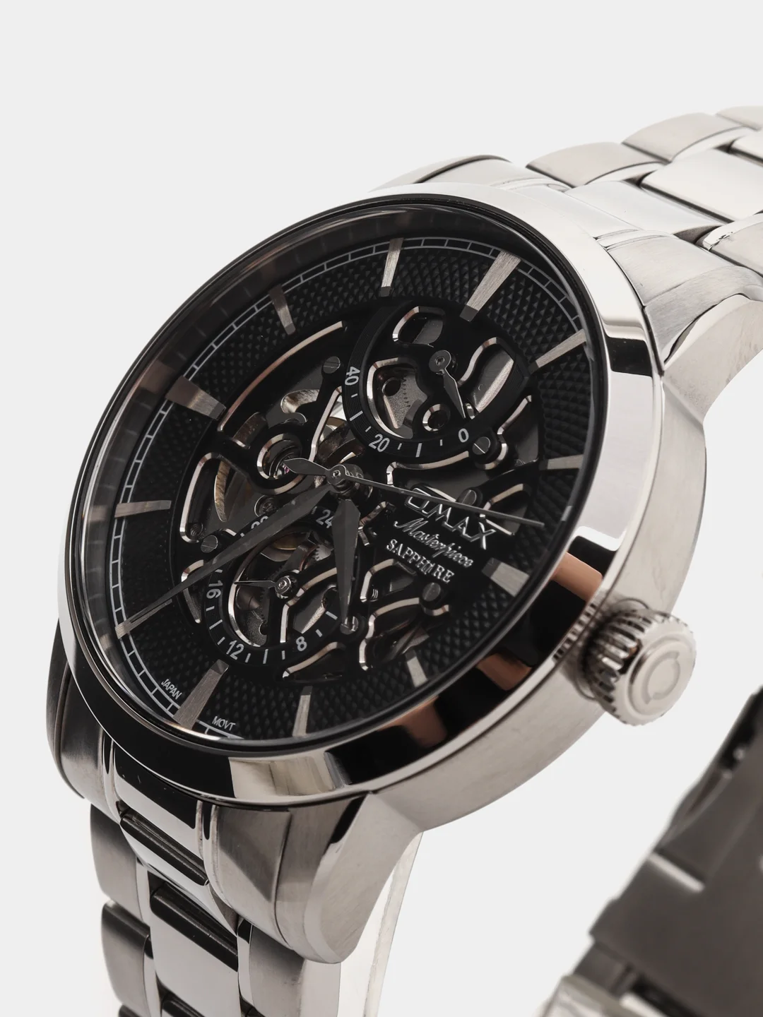 Серебряный часы наручные механические Omax OAOR007